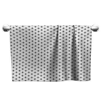 Amazon Com Alisoso Fleur De Lis Kitchen Towels French Culture