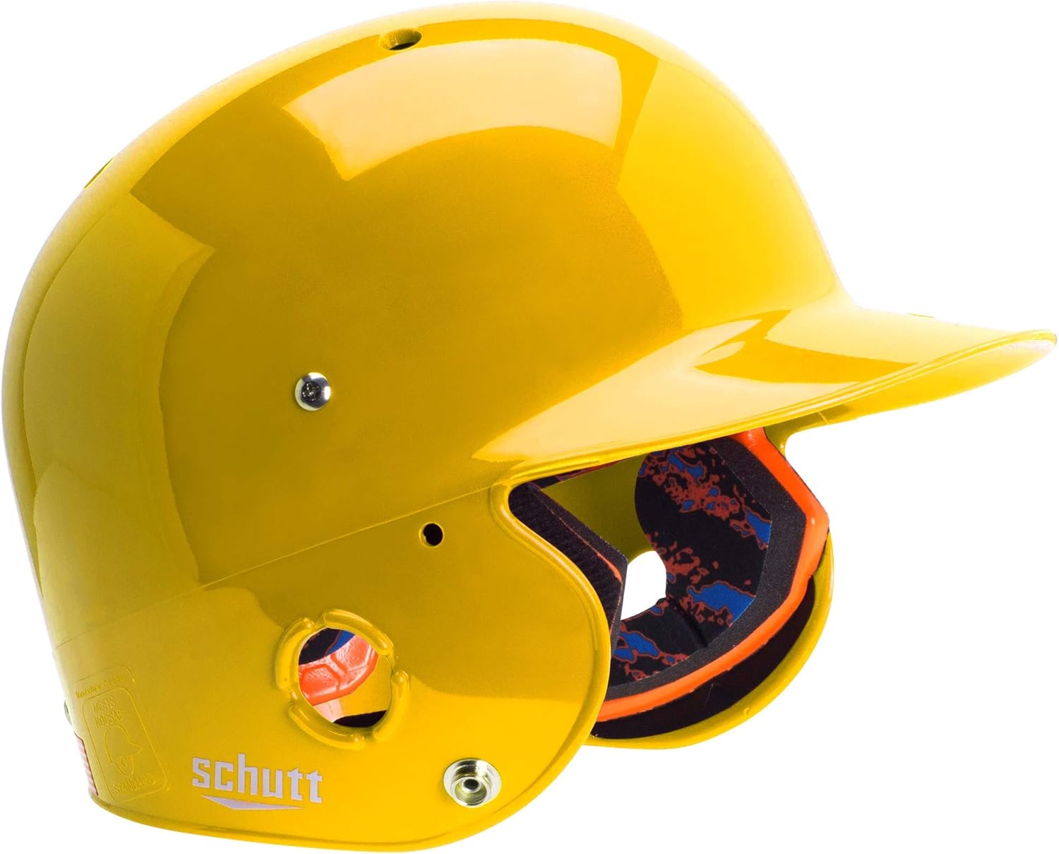 Schutt Sports Casco de béisbol para niños (Juvenil), Dorado Amazon