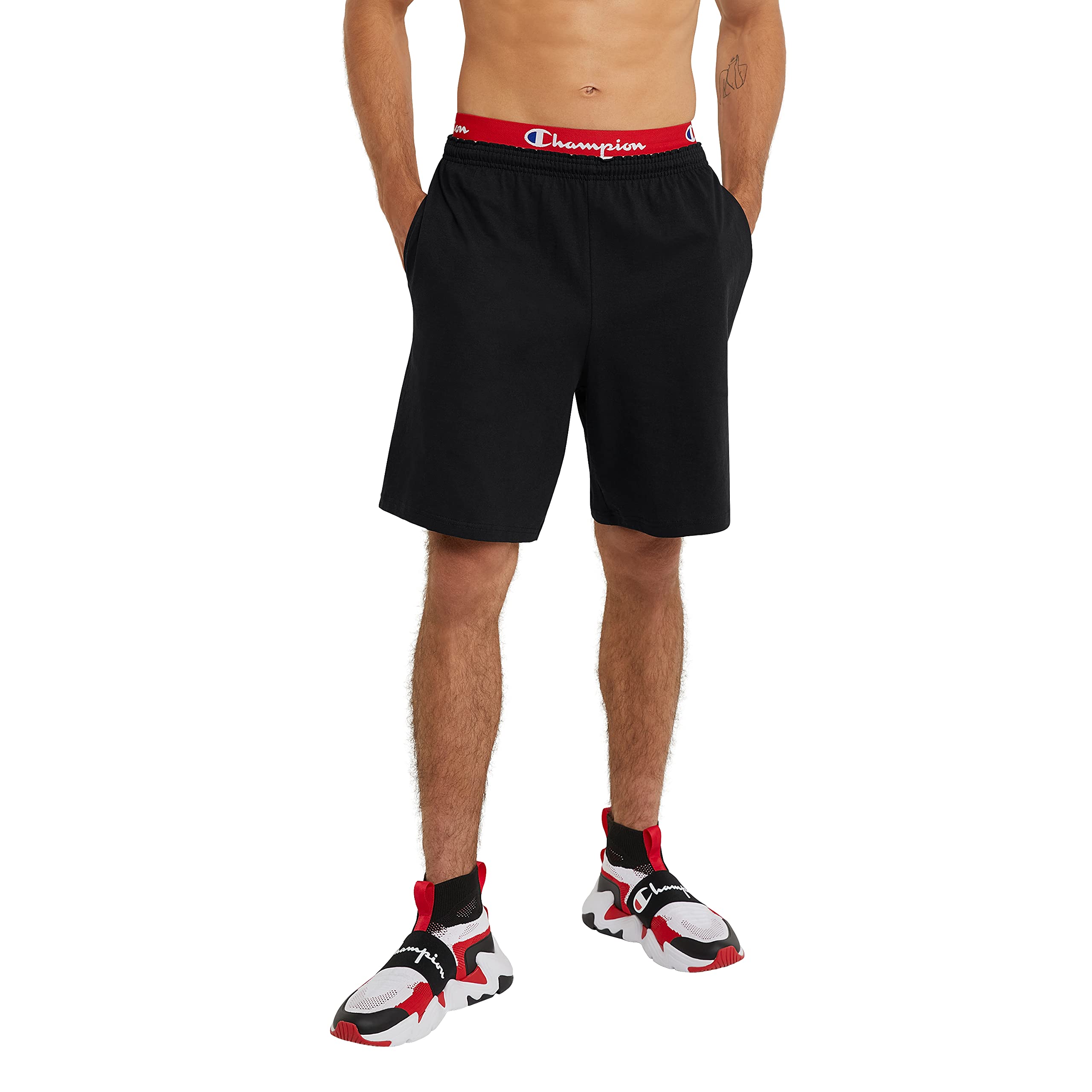 Gym Shorts Champion Mens Jersey Shorts Champion Men's C Logo