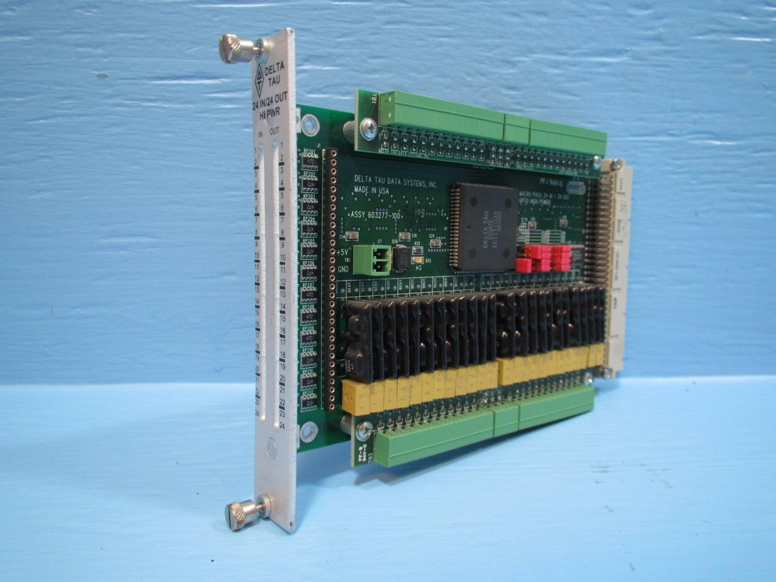 Delta Tau UMAC 24 Hi Input Output 603277-100 PLC Module High Power Pwr Hi