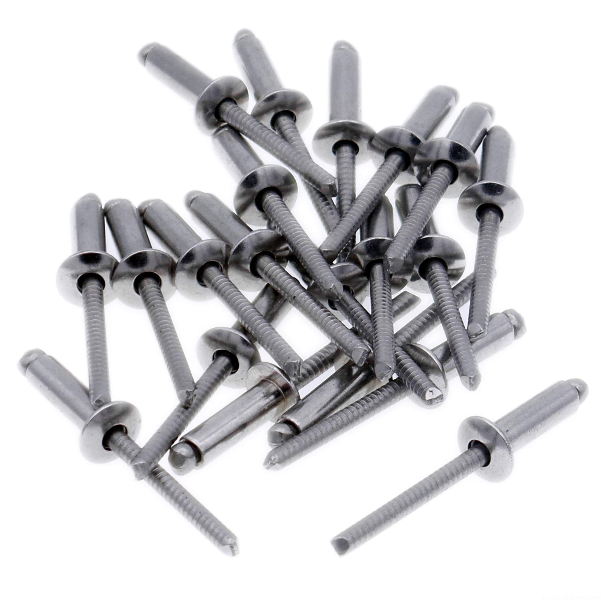 M3.2 (3.2mm x 6mm) Dome Blind Rivet - Stainless Steel (A2) (Pack of 20)