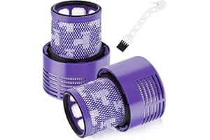 V10 Vacuum Filter Replacement Compatible with Dyson V10 Cyclone Series, V10 Animal, V10 Absolute, V10 Total Clean, SV12, Repl