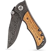 ZENNLAB Engraved Pocket Knife for Husband, One Year Anniversary Present, First Year of Marriage, Gift for him 1st Anniversary, Husband Gift, Romantic 1st Anniversary Ideas