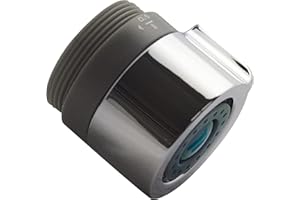 Niagara Conservation N3610CH Tri-Max 1-Spray 0.5-1.5 GPM 1.4-in. Pressure-Compensating Needle-Spray Faucet Aerator Chrome | Bathroom Sink and Kitchen Sink Aerator for Home Improvement