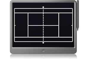 GIGART Electronic Basketball/Football/Soccer/Tennis/Ice Hockey/Baseball Coaching Board, Strategy Tactic Marker Board with Flexible LCD Screen and Stylus Pen, Training Equipment