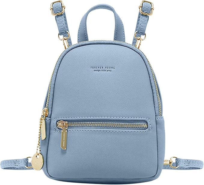 Aeeque Women's small backpack, mini women's backpack, elegant, women's