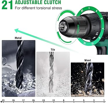 K I M O. KIMO-T20 Drill Driver Power Drill Drivers product image 3