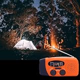SOLARBABY Solar Radio 3 3-Wold Charge Hand Crank AM FM LED 2000mAh Power Bank view 5
