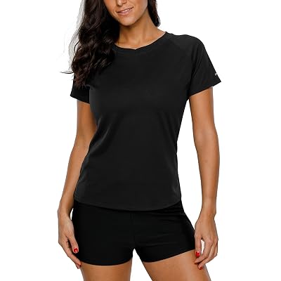 Buy ALove Women Short Sleeve Rash Guard 