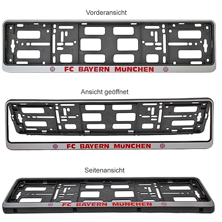 FC Bayern München Kennzeichenverstärker Kennzeichenhalter