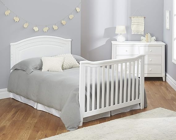 berkley round top panel crib