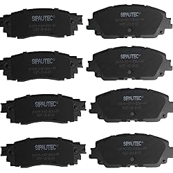 SIPAUTEC-8pcs Ceramic Brake Pads Replacement For