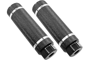 WADEKING WHW Aluminum Alloy Bike Pegs,Fit 3/8 inch Axles,Foot Pedals Backseats Stands,Durable, Non-Slip (2 Pcs)