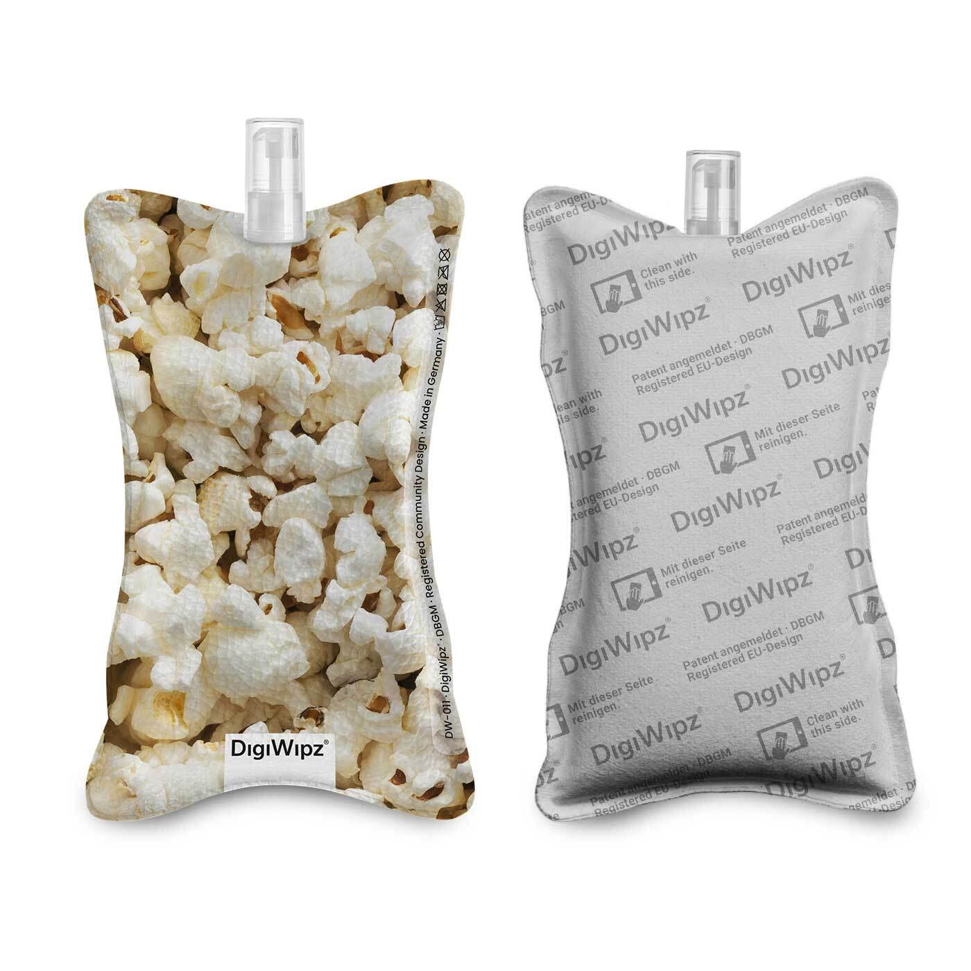 DigiWipz® The ingenious 2-in-1 display cleaner (Let's pop) - screen cleaner for displays and touchscreens - screen cleaner microfibre sponge with integrated sprayer