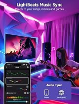 Lepro S1 AI Smart LED Strip Lights 10M RGB IC WiFi Bluetooth Alexa Google view 5