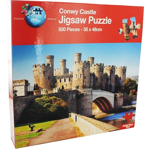 Conwy Castle Jigsaw Puzzle 500 Pieces Amazon.co.uk Toys & Games