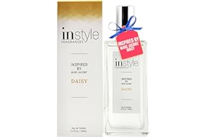Instyle Fragrances, Inspired by Marc Jacobs' Daisy, Women’s Eau de Toilette, CLEAN, Vegan, Paraben-Free, Never Tested on Animals, 3.4 Fluid Ounces