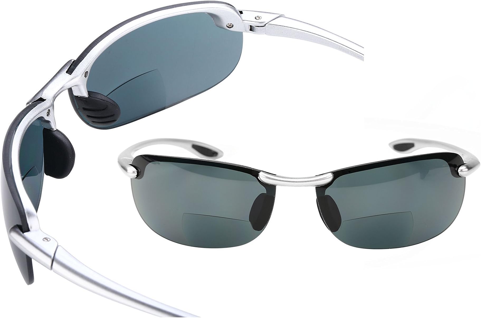 "Dreamin Maui" 2 Pair of Polarized Bifocal Sunglasses Lightweight for Men and Women