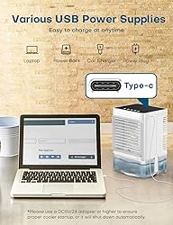 COOLECH Personal Air Conditioner w/Remote & LED
