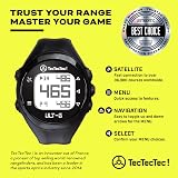 TecTecTec ULT-G Golf GPS Watch Preloaded Worldwide Courses Lightweight view 2