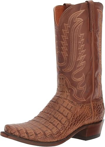 lucchese crocodile belly boots