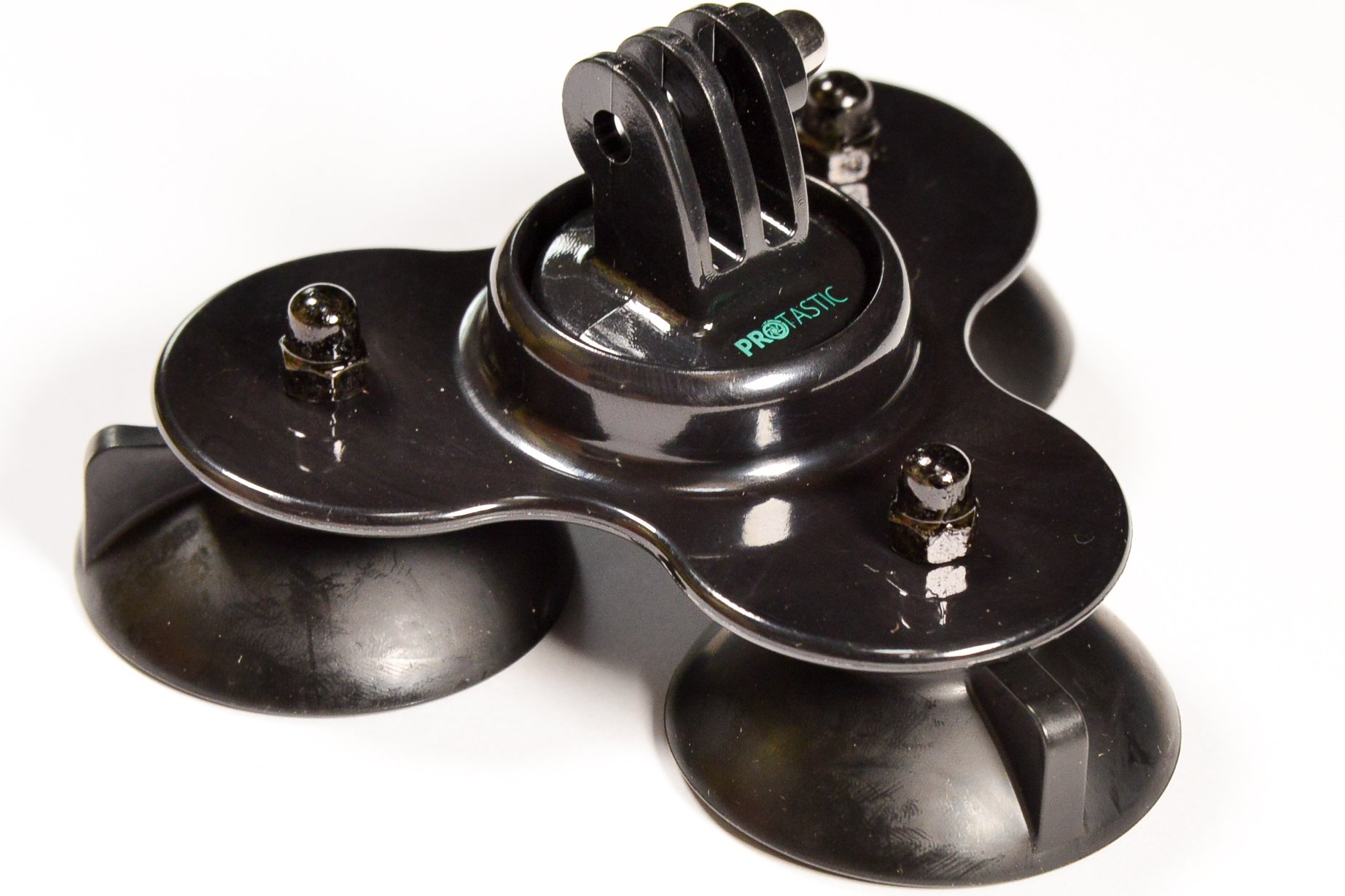 PROtastic Triple Suction Cup Mount for GoPro, Xiaomi, SJCAM and other Action Cameras