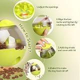Zellar Treat Dispensing Dog Toy Ball - Slow Feeder Puzzle for Dogs & Cats view 5