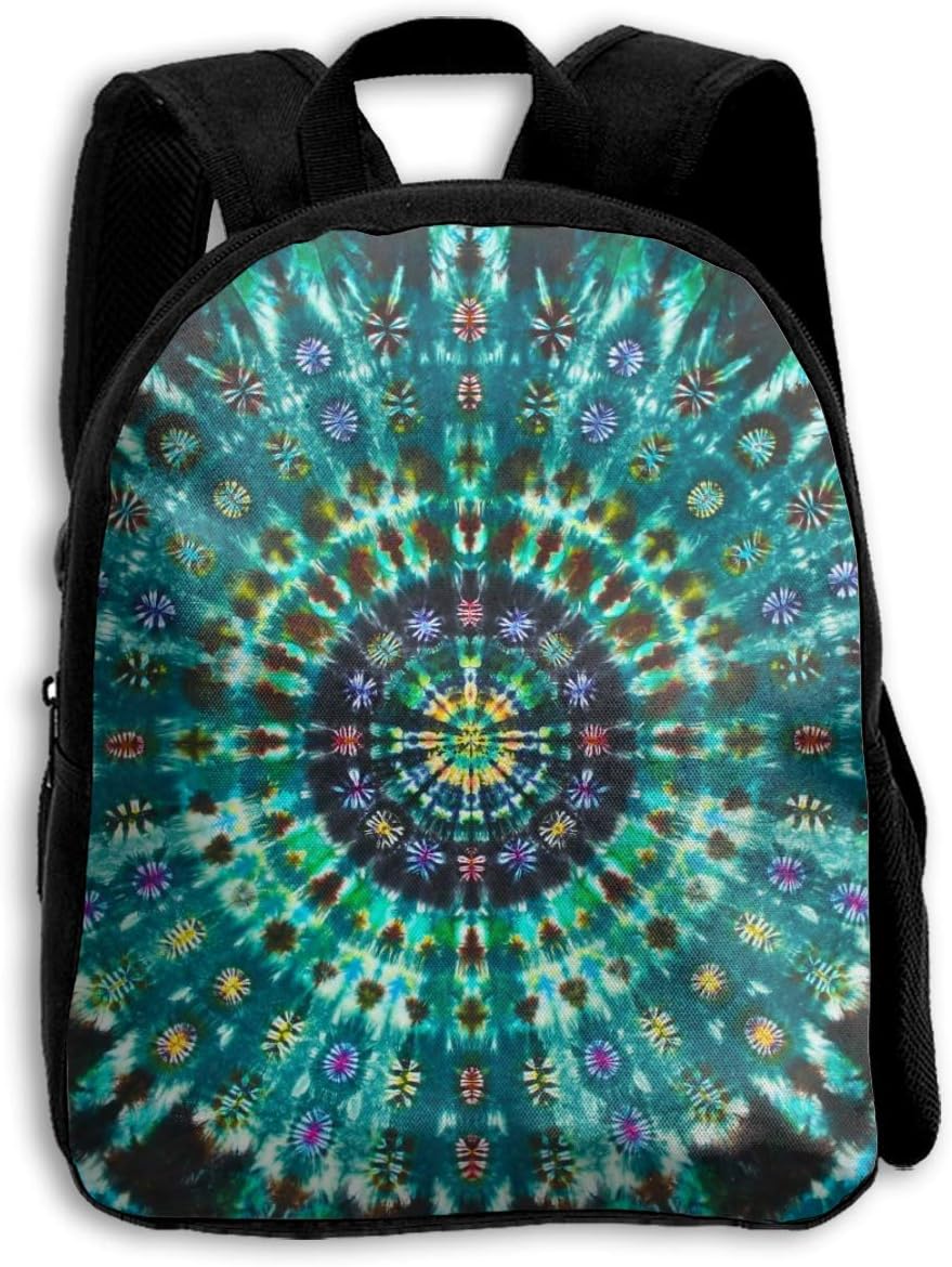 green tie dye backpack