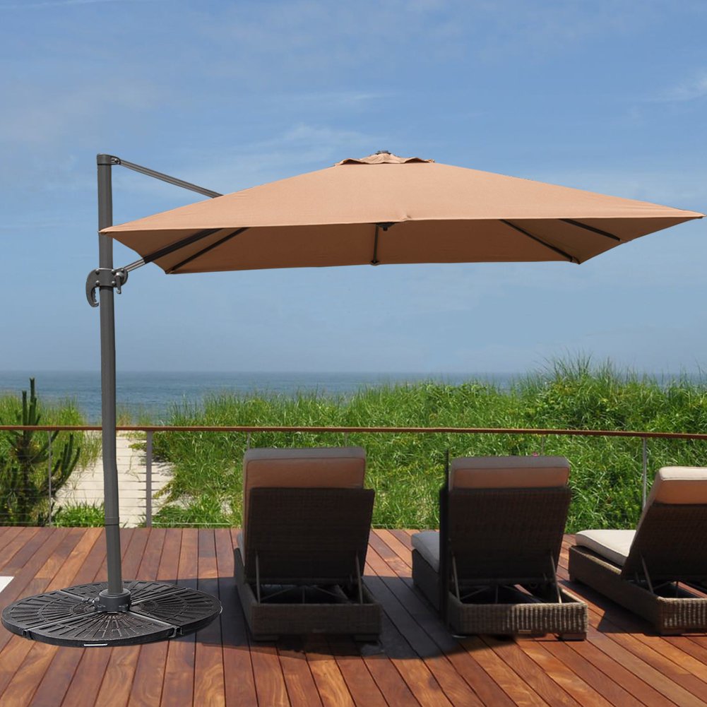 Sundale Outdoor 9 5ft Square Offset Hang Buy Online In Qatar At Desertcart