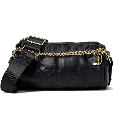 Juicy Couture Flawless Wristlet Shoulder Bag, Denim Blue, Mini Zip
