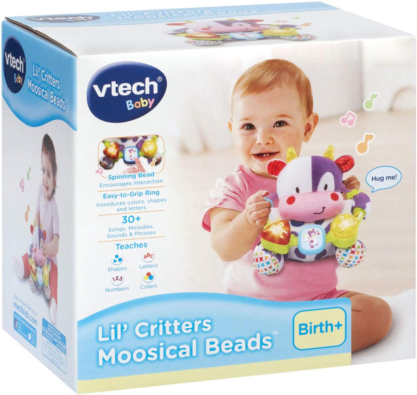 VTech Baby Lil' Critters Moosical Beads  Exclusive, Purple: Toys & Games