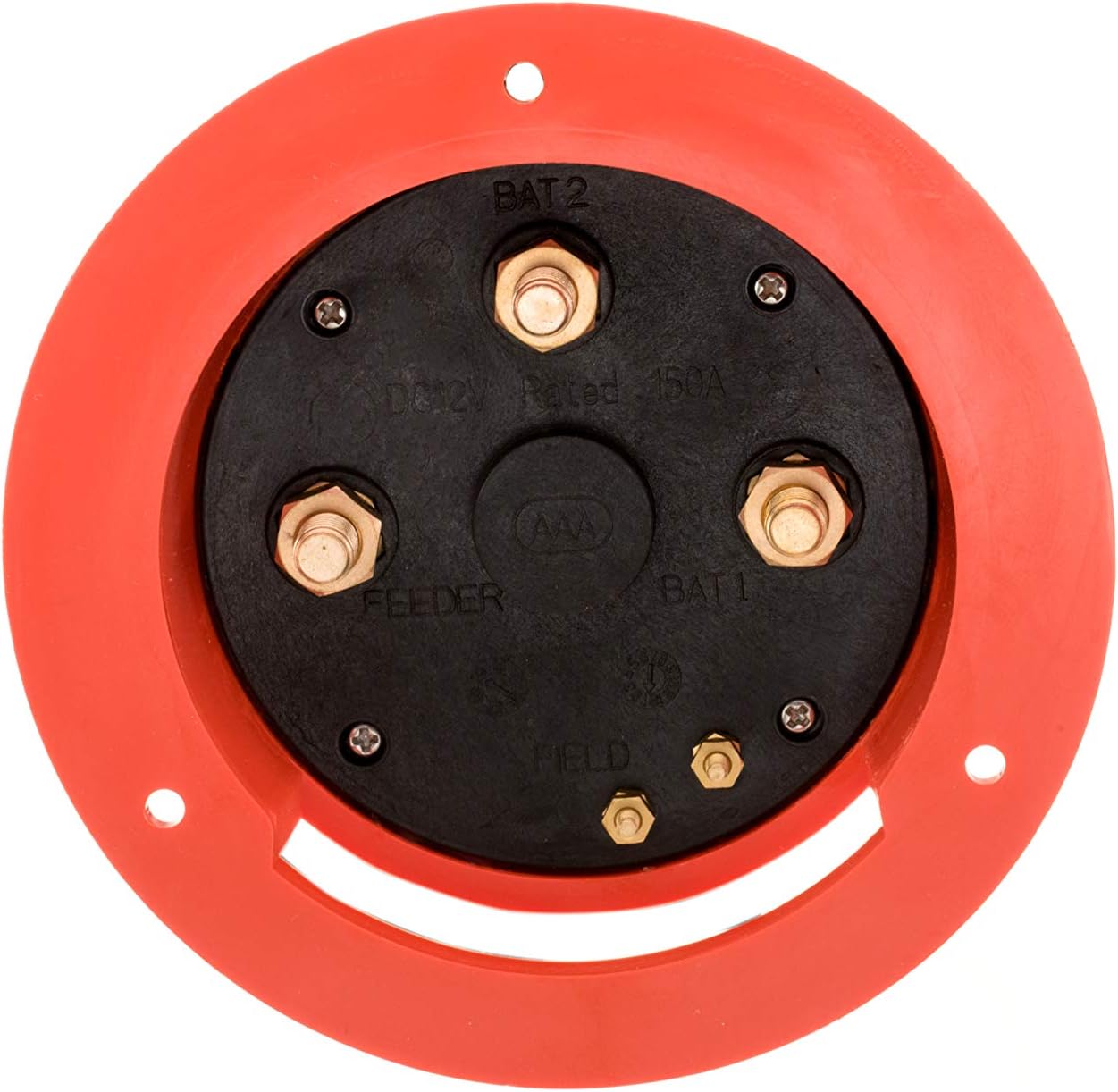 attwood 14230-3 Single Pole 4-Way Selector Marine Battery Switch, One Size : Battery Switch For Boat : Sports & Outdoors