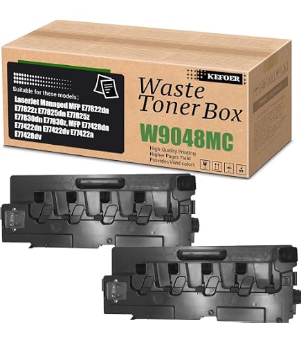 Amazon.com: W9048MC Waste Toner Container Replacement for HP MFP
