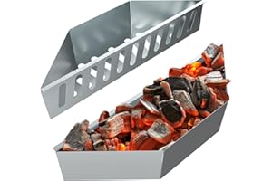 BBQCuker Charcoal Basket,Set of 2 Charcoal Tray for 22/26'' Weber Charcoal Grills, Charcoal Holder for Charcoal Grill Accessory