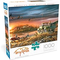 Buffalo Games Terry Redlin Patiently Waiting 1000 Piece Jigsaw Puzzle