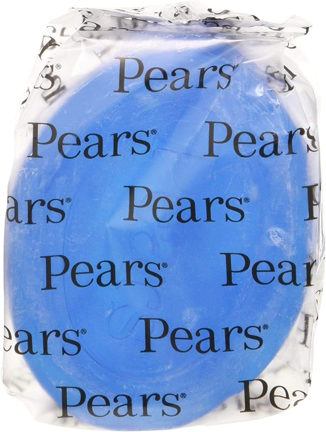 Pears Soap with Mint Extracts. Authentic Transparent Blue Care Soap
