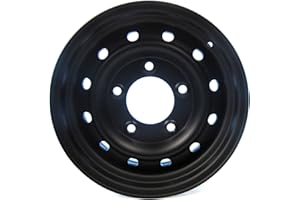 ATLANTIC BRITISH LTD. 16 X 6.5 Steel NATO Tubeless Wheel ANR4583PM for Land Rover Defender, Discovery 1, and Range Rover Classic