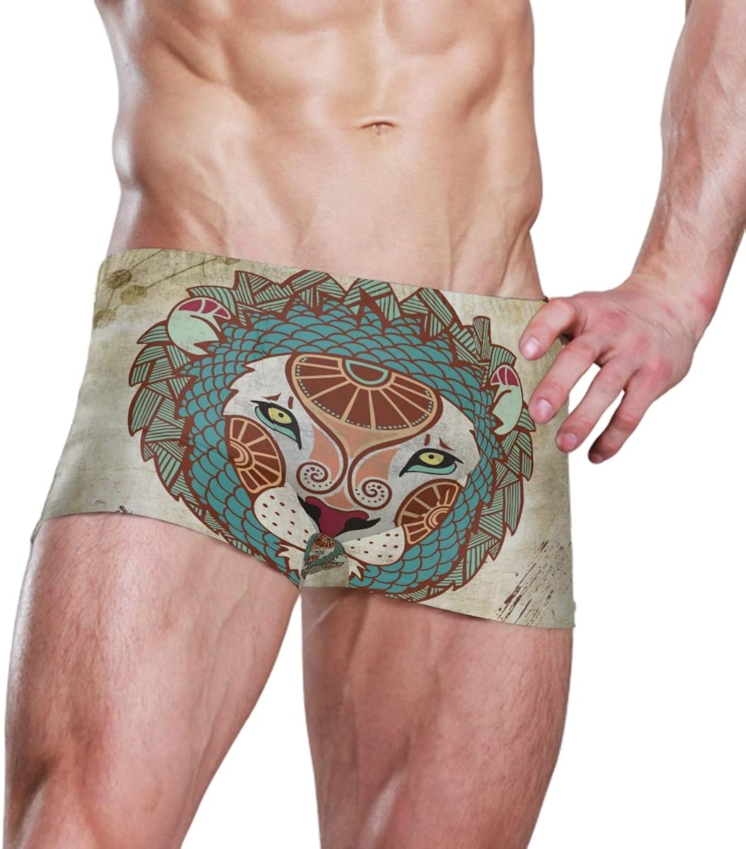 men's square leg swimwear