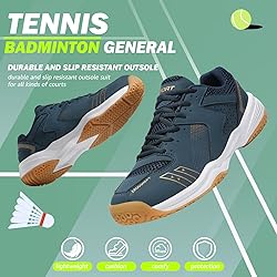 ASHION Pickleball Shoes for Men Tennis Racquetball