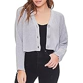 Forever 21 Womens Ribbed Knit Cardigan Sweater