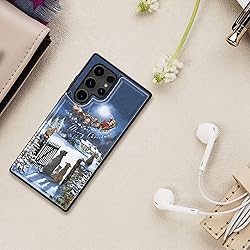 LETO Christmas Wallet Phone Case for Samsung Galaxy