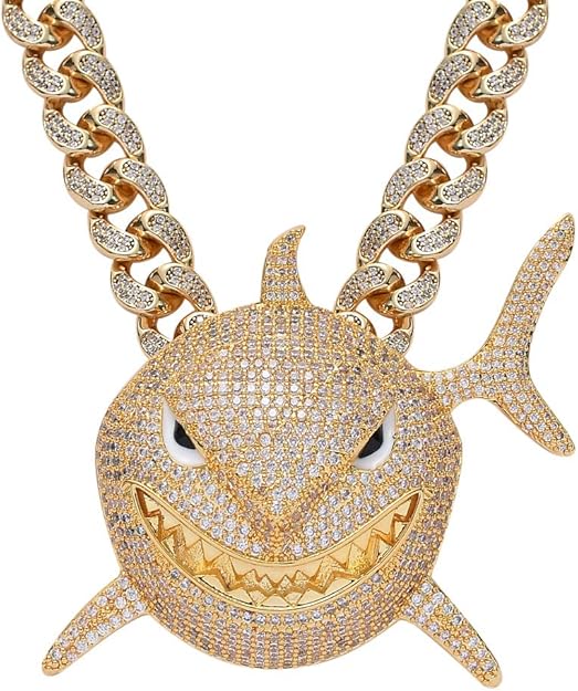 Schwarze Halskette Frauen - Hip Hop Y2K Anhänger Punk Statement Schmuck