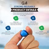 G4GADGET Power Tack Blue 150g Reusable Non-Marking Adhesive Putty view 5