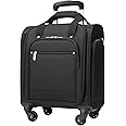 Coolife Luggage Underseat Luggage Carry On Suitcase Softside Luggage Lightweight Rolling Travel Bag Spinner Luggage