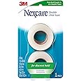 Nexcare Flexible Clear Tape, Waterproof Transparent Medical Tape, Secures Dressings and Catheter Tubing - 1 In x 10 Yds, 2 Rolls of Tape