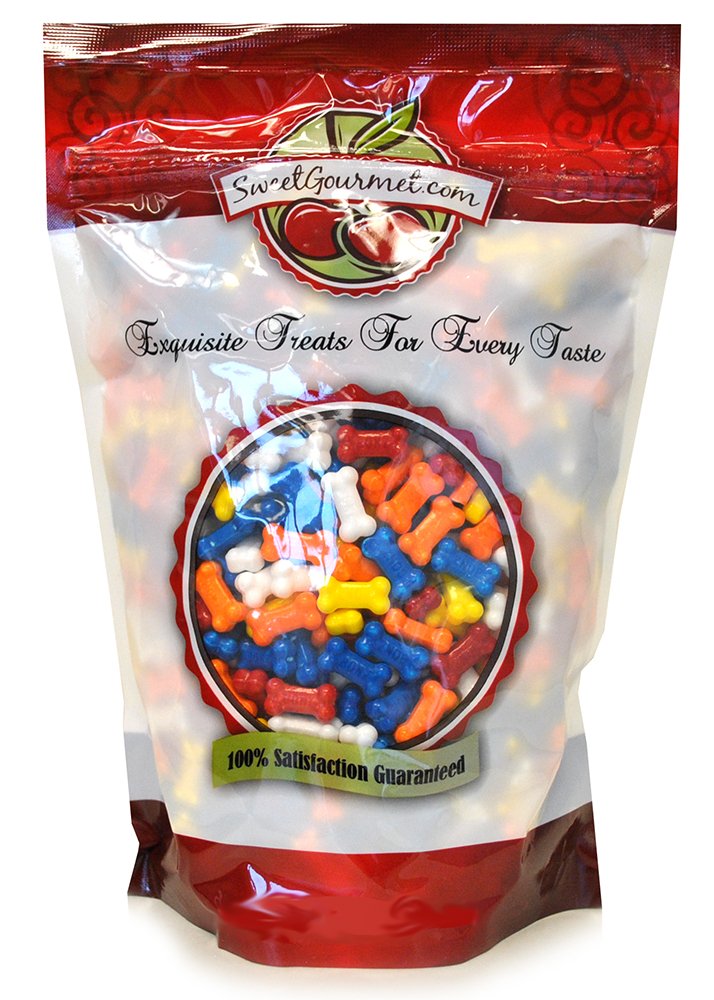 Land of Gummy Assorted Bones, 1.5Lb Gummy Candy Grocery & Gourmet Food