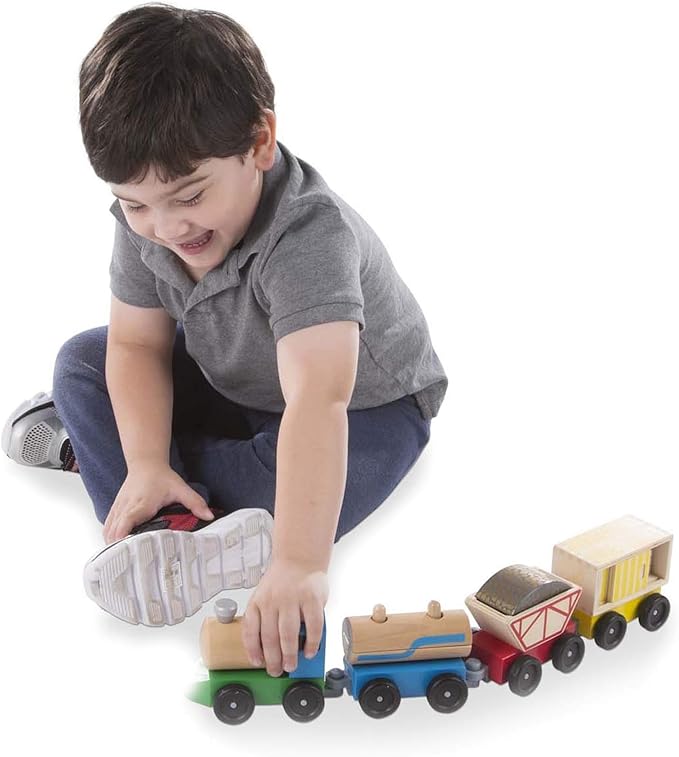 melissa and doug cargo train
