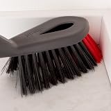 Vileda Dust Pan & Brush Set 2in1 Ergonomic Handle Rubber Lip Bristles view 5