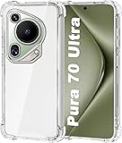 USTIYA Case for Huawei Pura 70 Ultra Clear TPU Four
