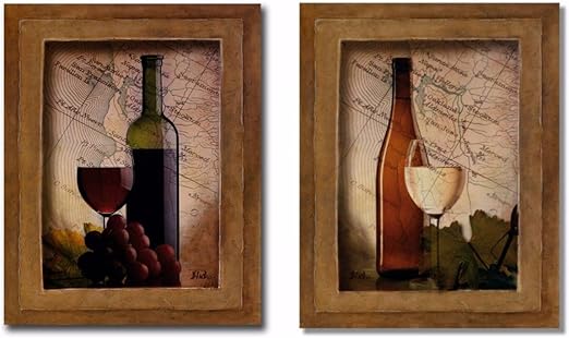 Amazon Com Wallsthatspeak Set Of 2 Kitchen Wall Decorations 8